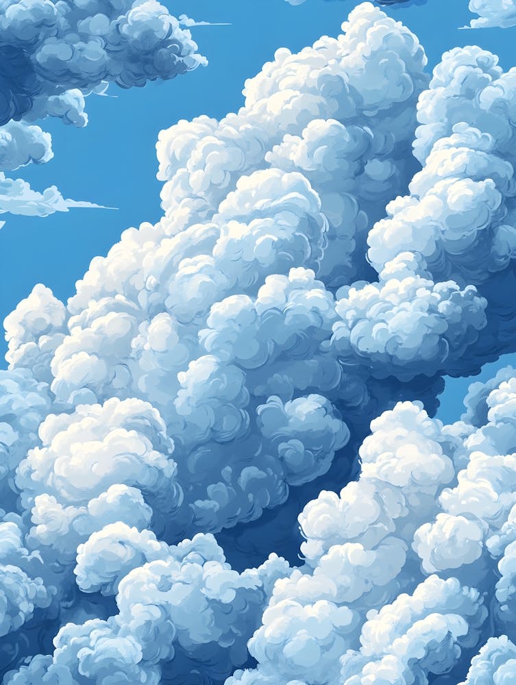 Modern Acrylic Cloud 7