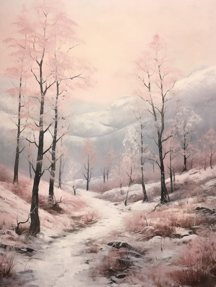 Dreamy Winter Painting Pyrnes National Park France 4
