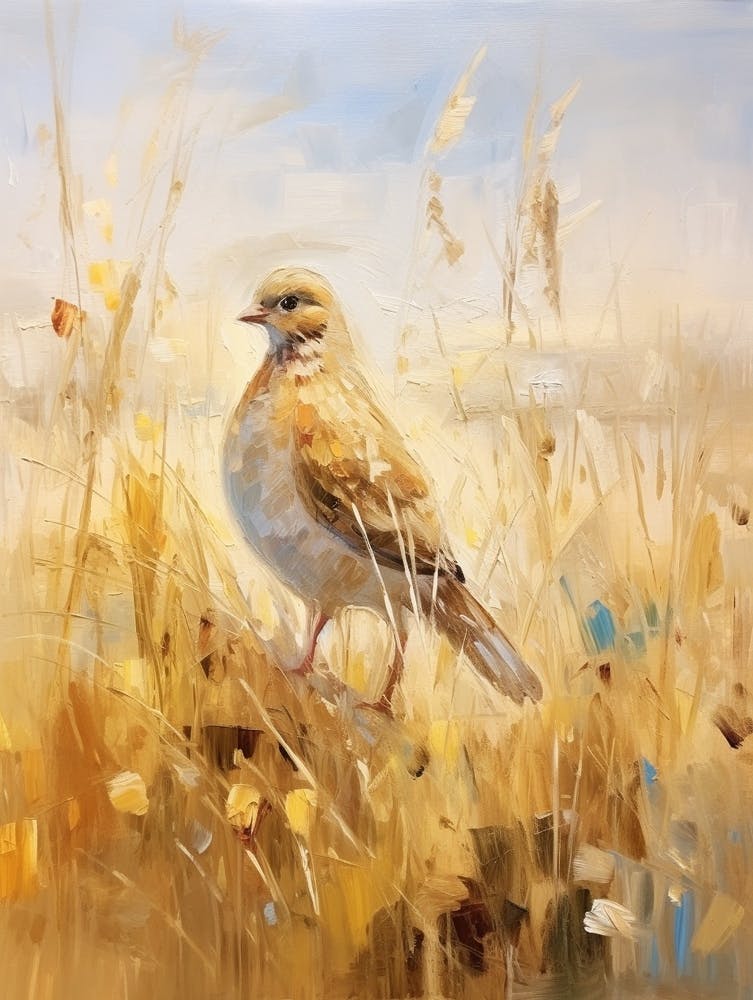Bird Painting Partridge 4
