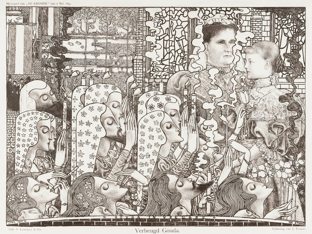 Delighted Gouda (1897), Jan Toorop