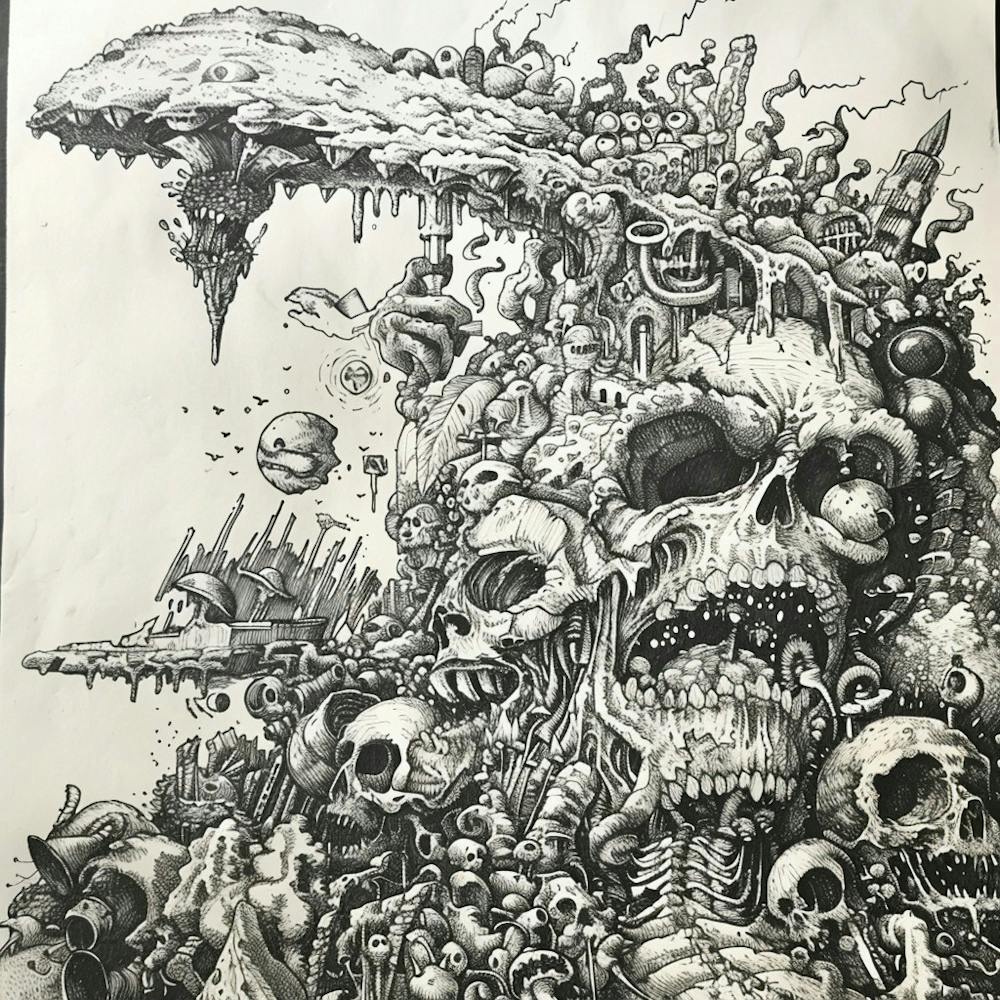 Skull And Skulls Fantasy