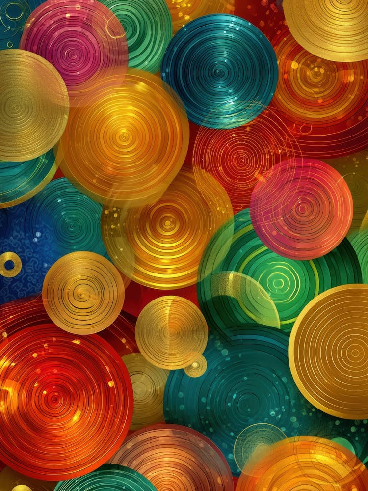 Abstract Circles 190