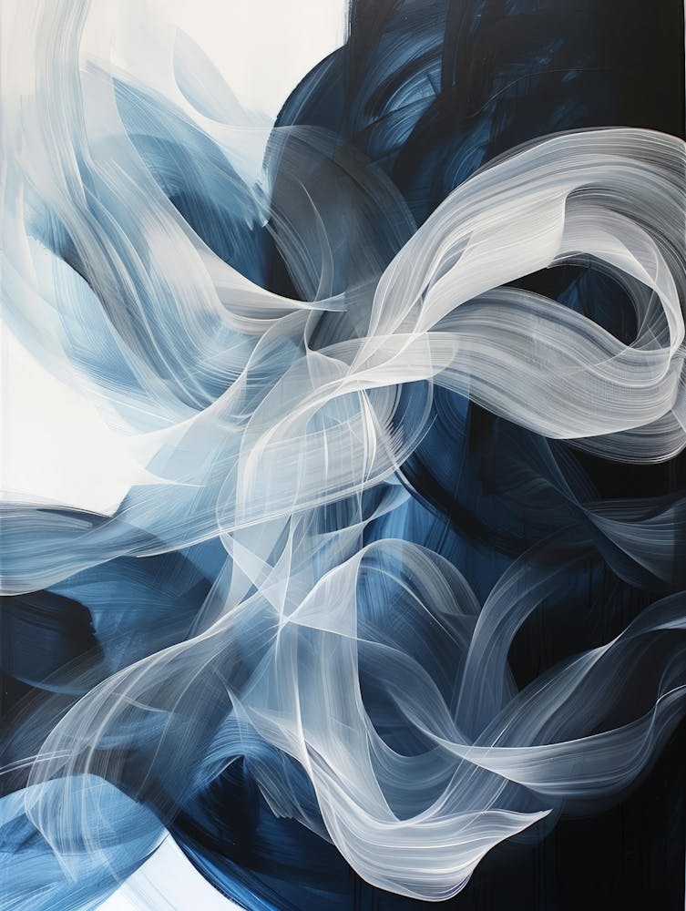 Blue And White Smoke