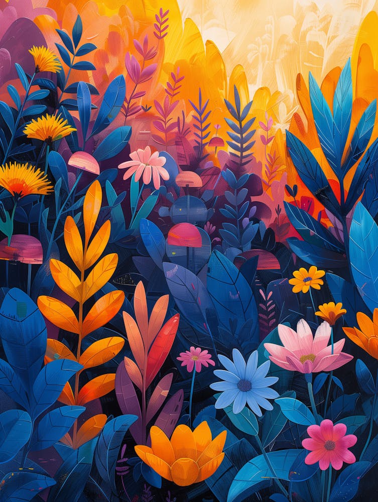 Colorful Flowers 1