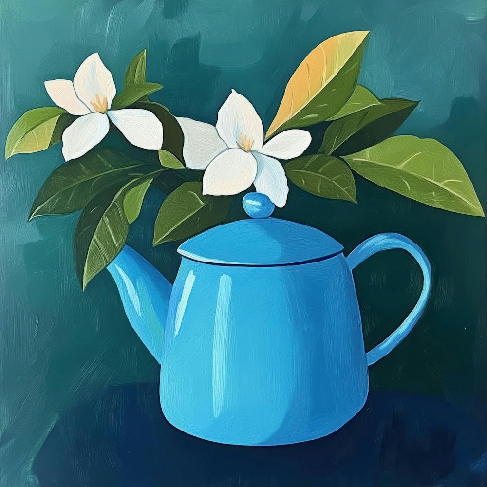 Magnolia Teapot