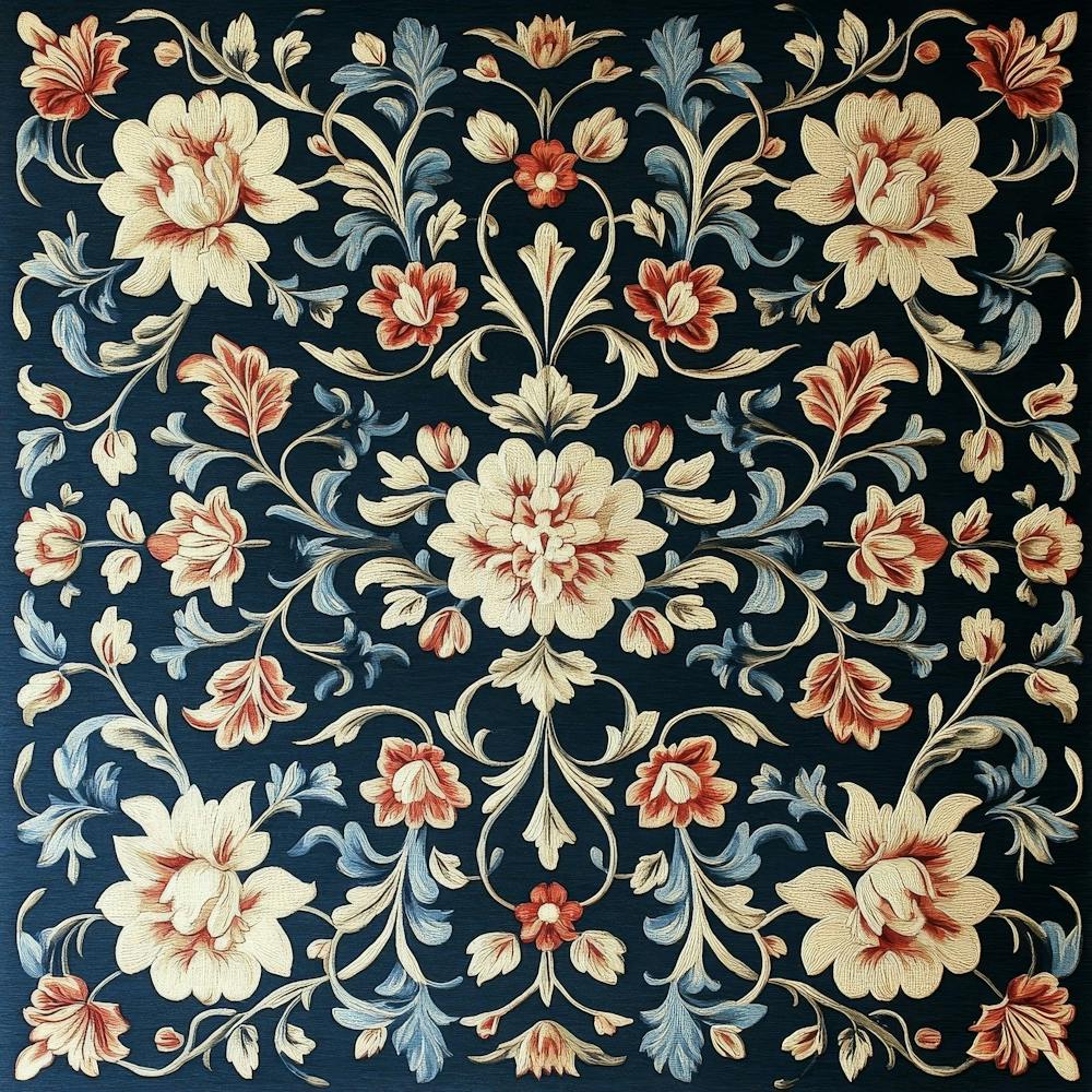 Florale Teppichkunst 1