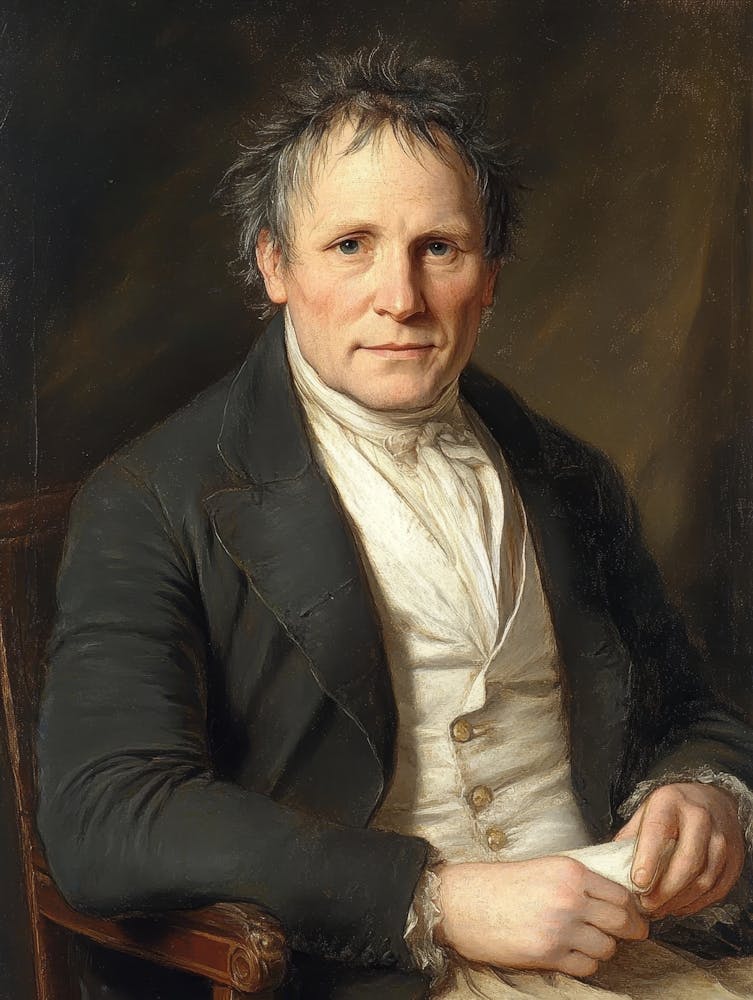 Portrait Of Scientist Alexander Von Humboldt 1