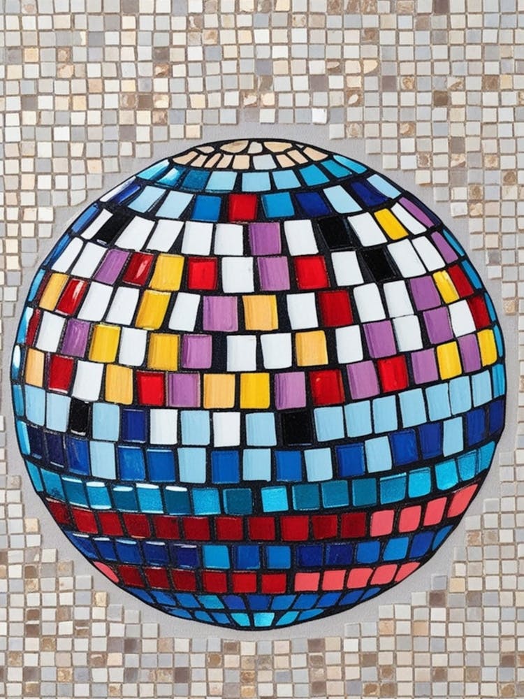 Mosaic Disco Ball 3