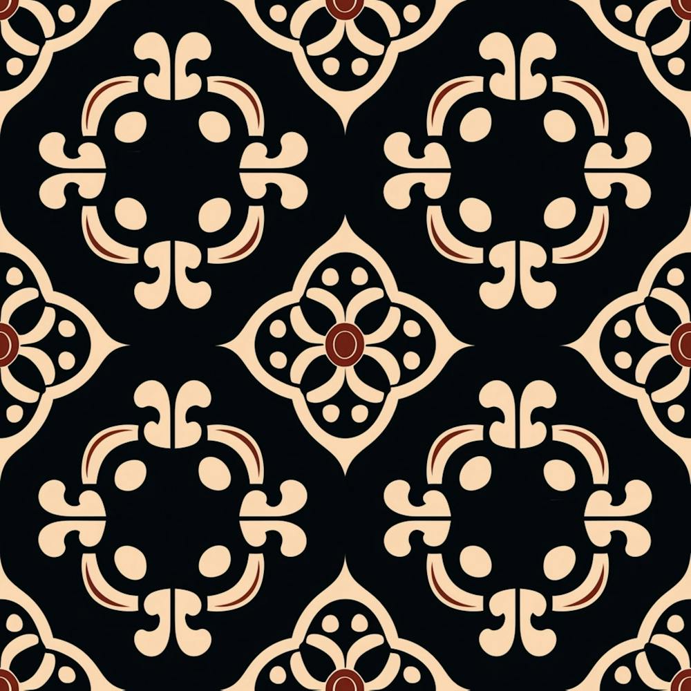 Medieval Ethnic Motifs, Ethnic, Smooth Lines, Line Art Style, Full Layered Motifs