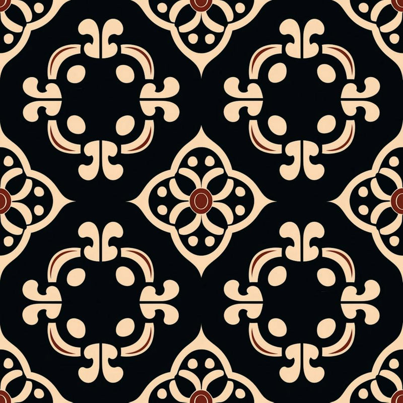 Medieval Ethnic Motifs, Ethnic, Smooth Lines, Line Art Style, Full Layered Motifs