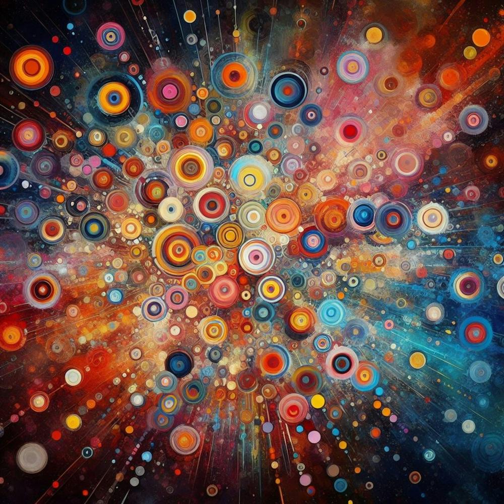 Abstract Color Explosions