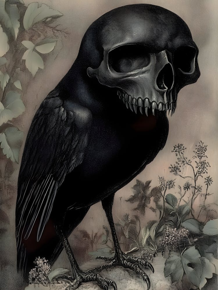 Crow Skull