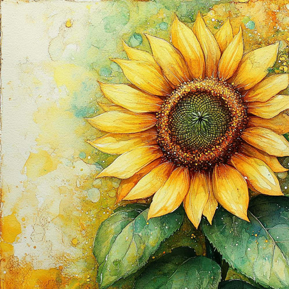 Sunflower Painting
