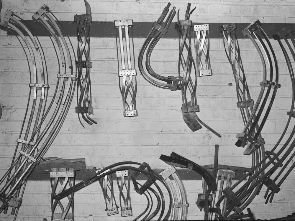Spare Parts Used In Grapefruit Juice Canning Plant, Weslaco, Texas By Russell Lee