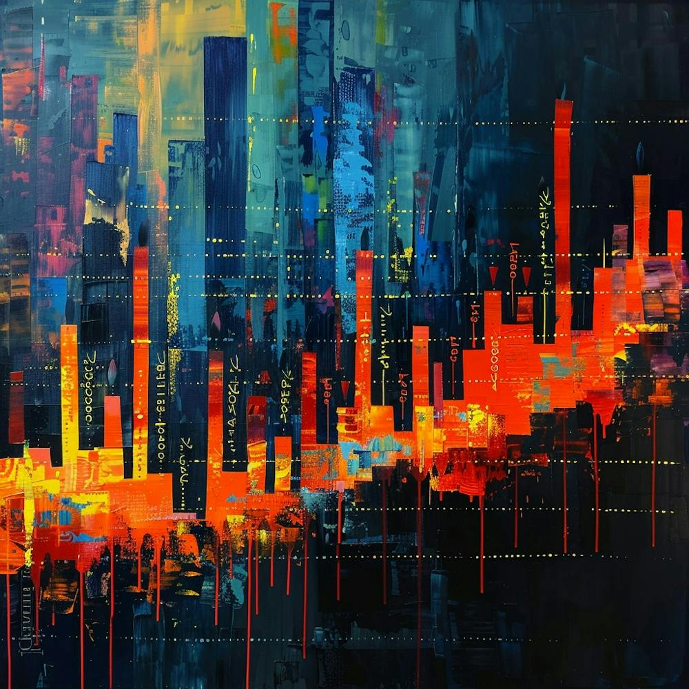 A Stock Market Graph Oil Painting Illustration 1718663945 3