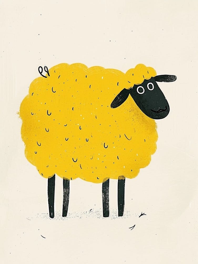 Yellow Sheep 5