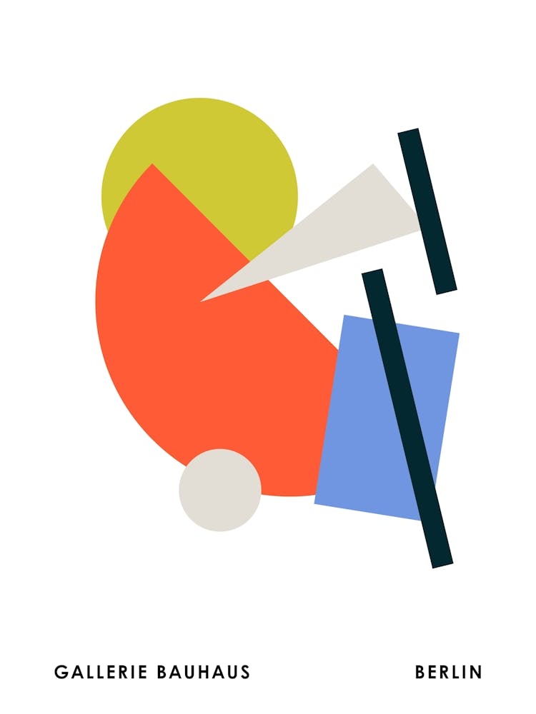 Bauhaus Ausstellungsplakat 6