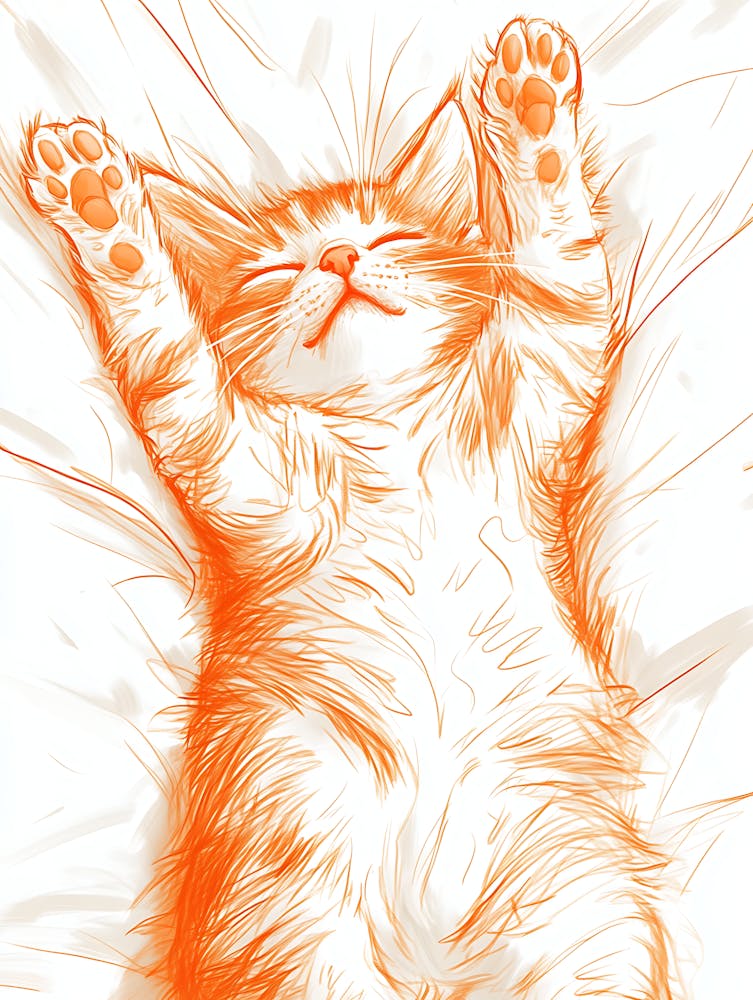 Orange Cat 2