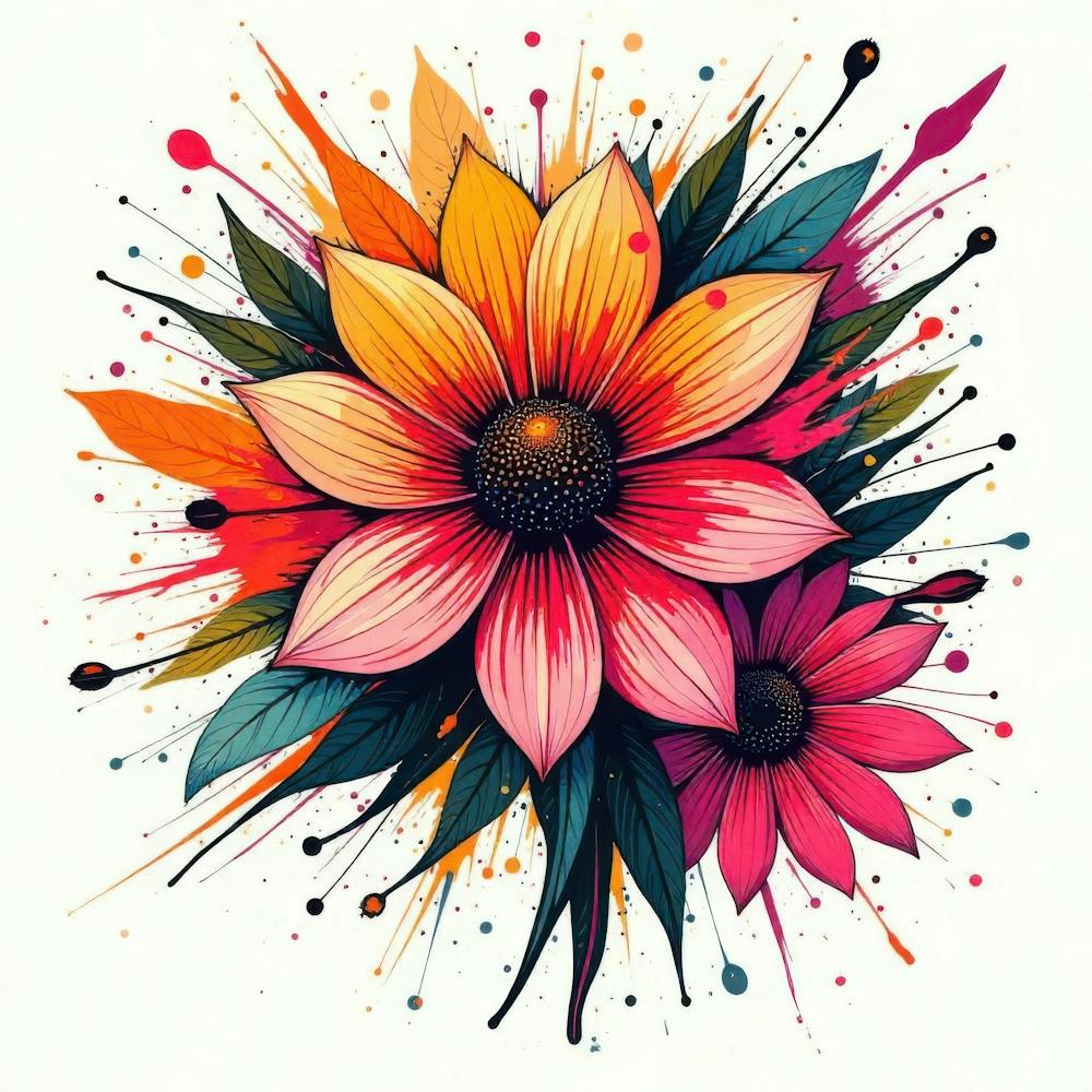 Colorful Flowers 3