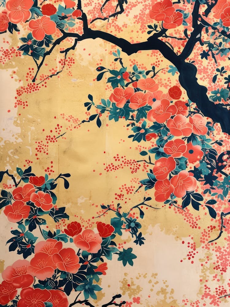 Great Japan  Hokusai Botanical Japanese 6