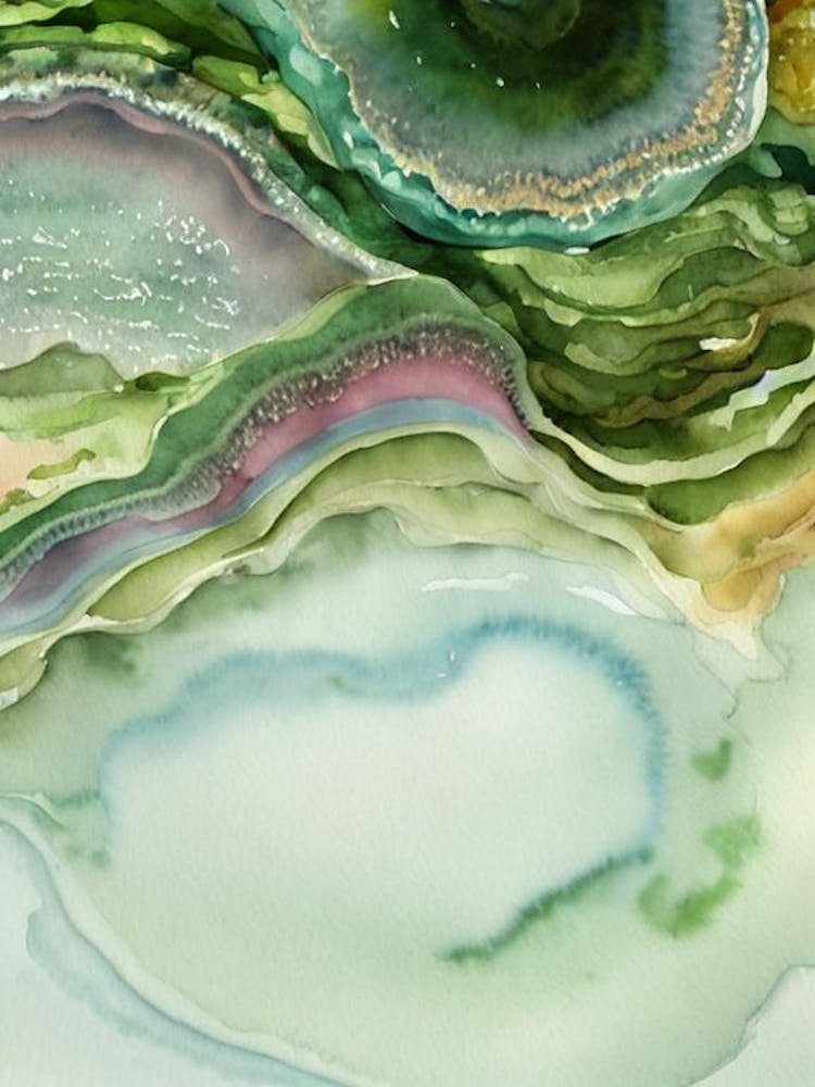 Giant Clam Storybook Watercolour
