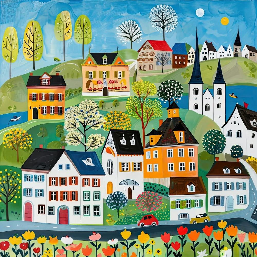 Kids Travel Illustration Zurich 4