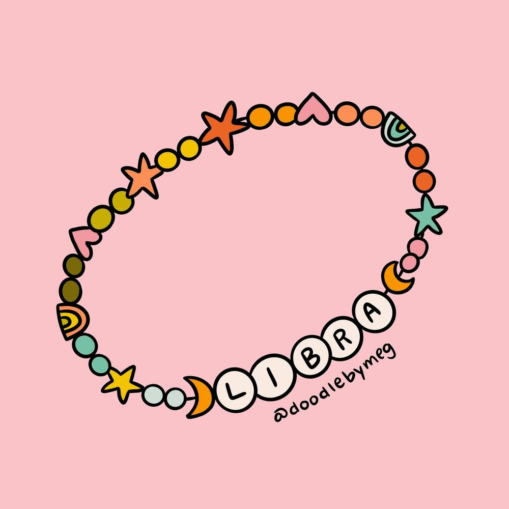 Libra Friendship Bracelet