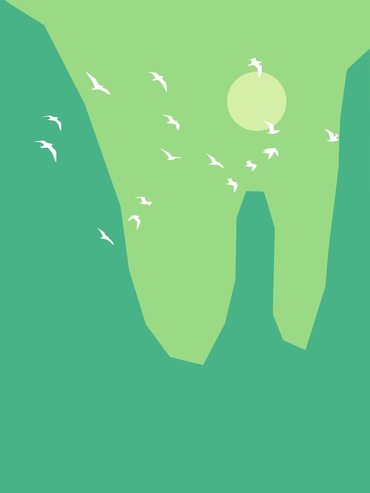 Green Dreamy Mountains