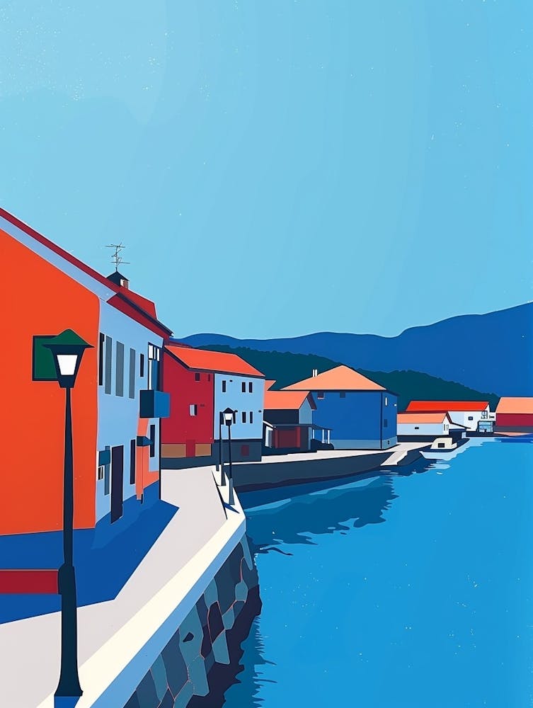 Otaru Japan 1 Colourful Illustration