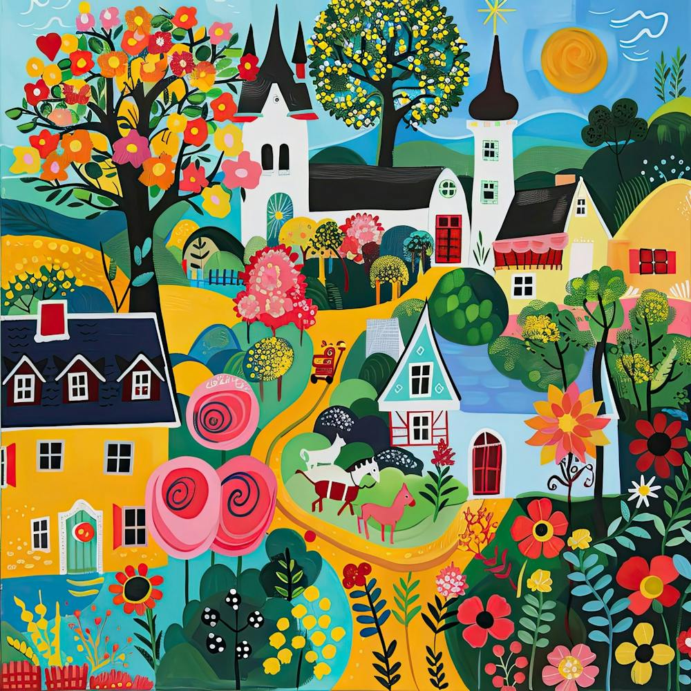 Illustration de Voyage pour Enfants - Varsovie 1