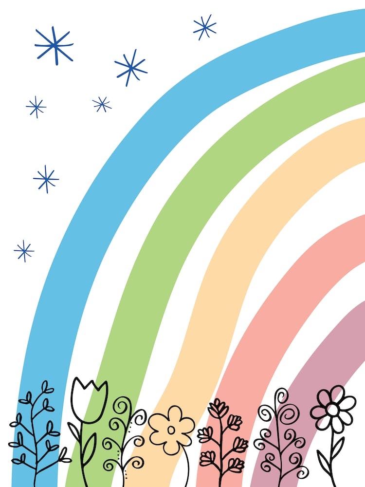 Flowers Rainbow