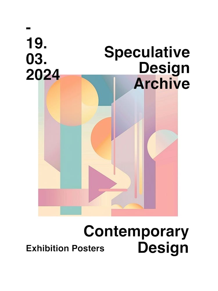 Speculative Design Archive Abstract Poster 22