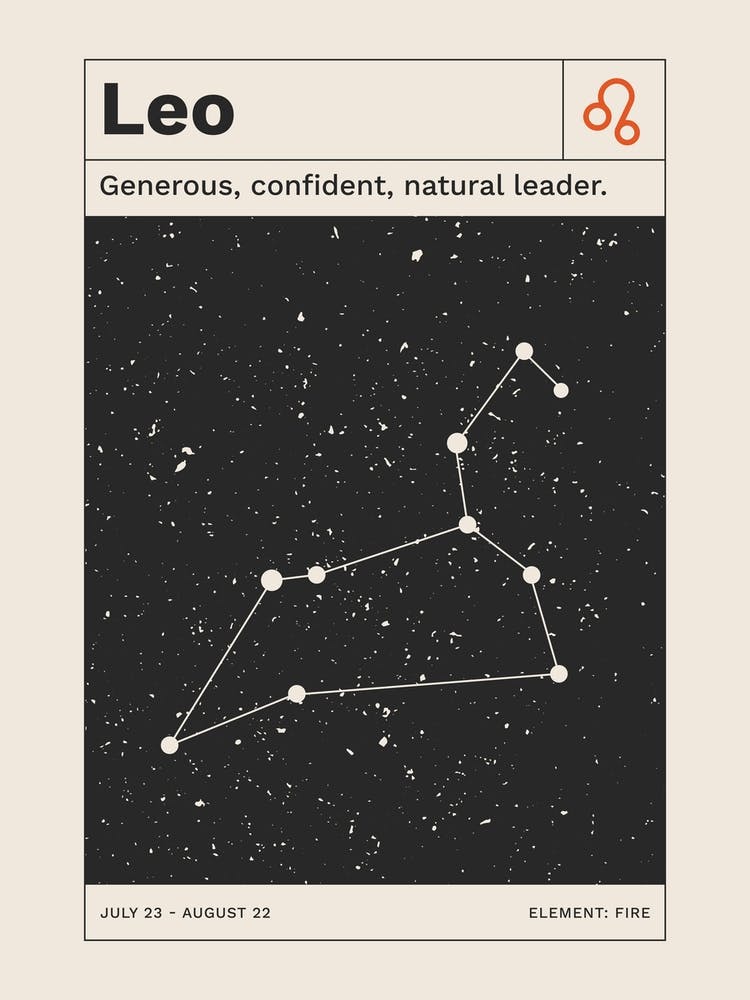 Leo Zodiac Sign Constellation