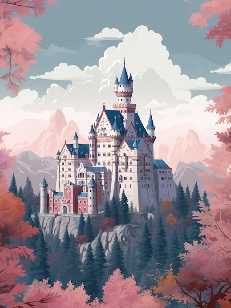 The Neuschwanstein Castle Bavaria 2