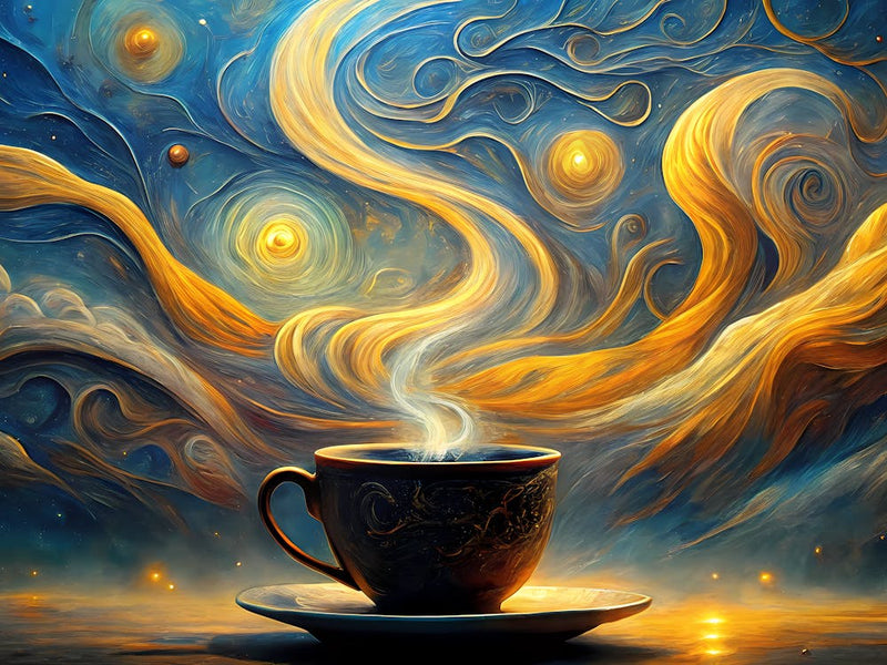van gogh Coffee And Starry Night
