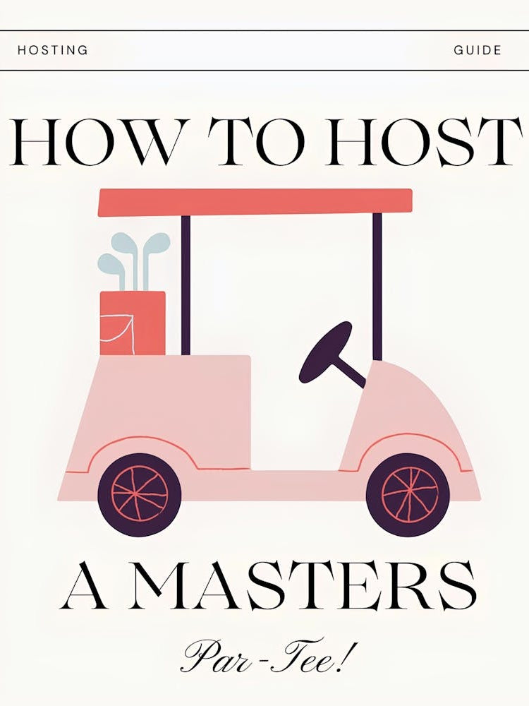 How To Host A Masters 1