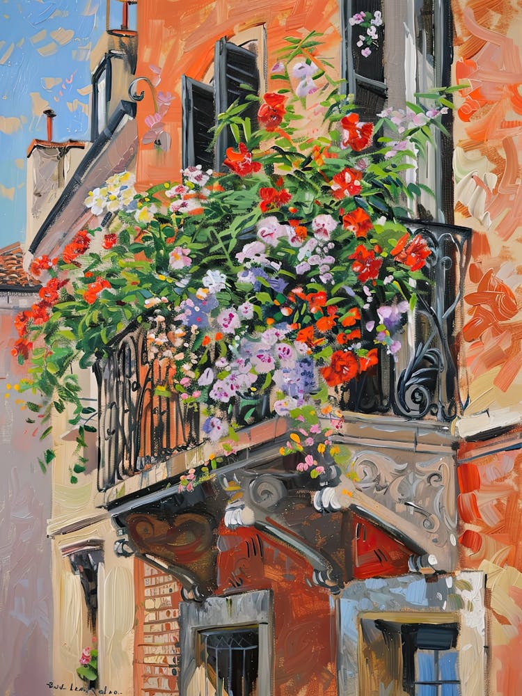 Balcony Painting In London 2