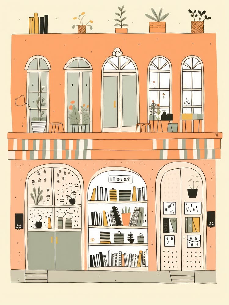 Valencia The Book Nook Pastel Colours 1