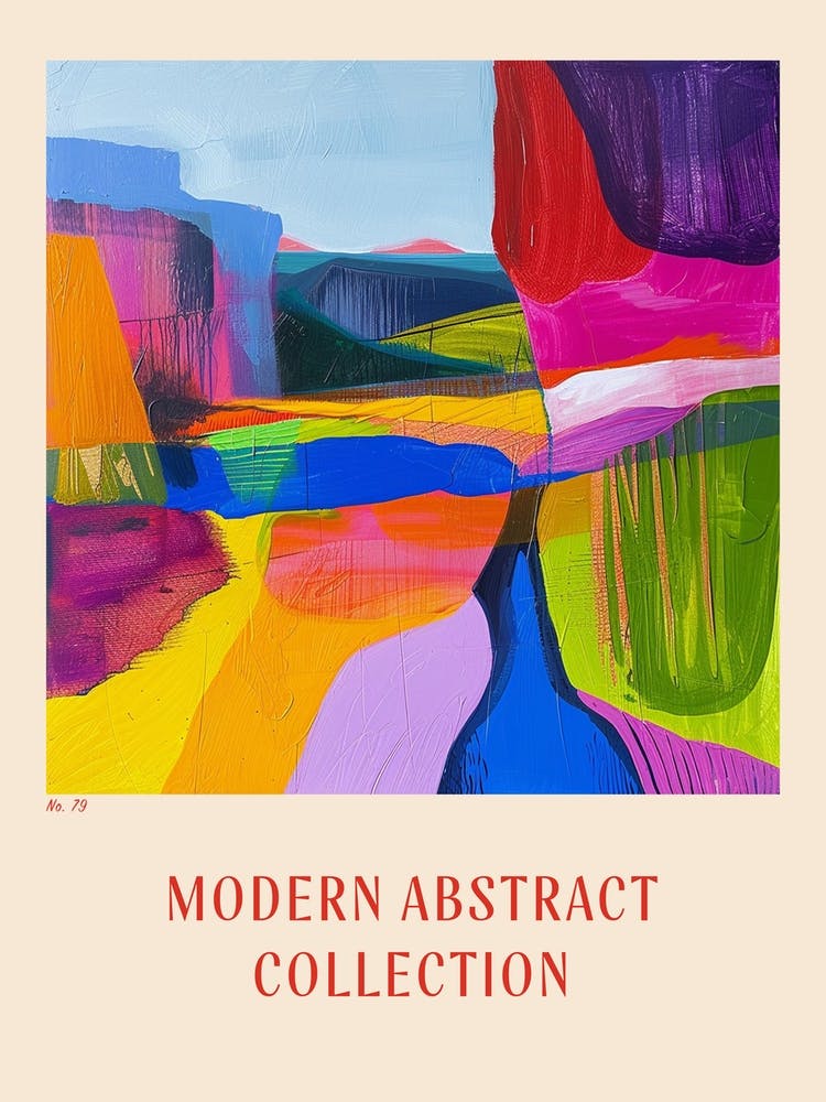 Modern Abstract Collection Poster 79