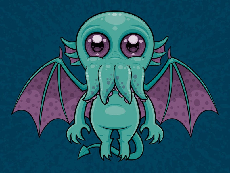 Cute Baby Cthulhu Monster