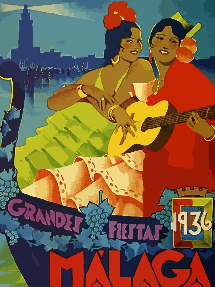 Ladies From Malaga, Spain