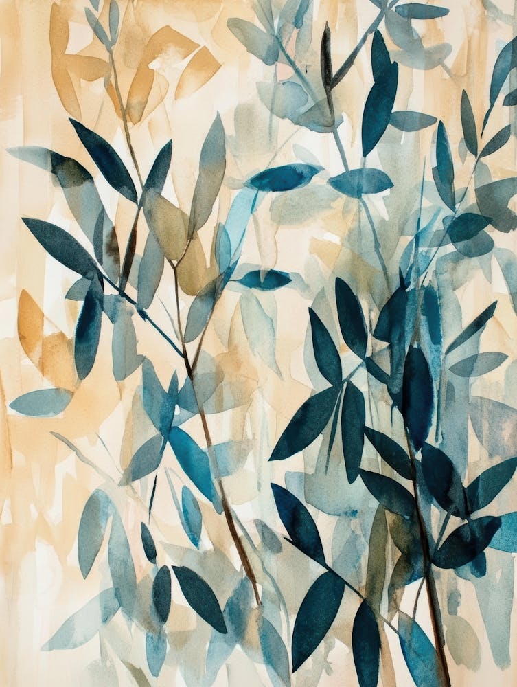 'Blue Leaves' 24