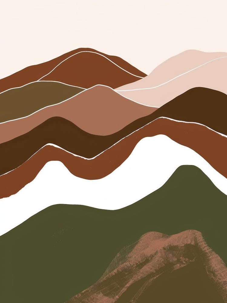 Abstract Mountains 12