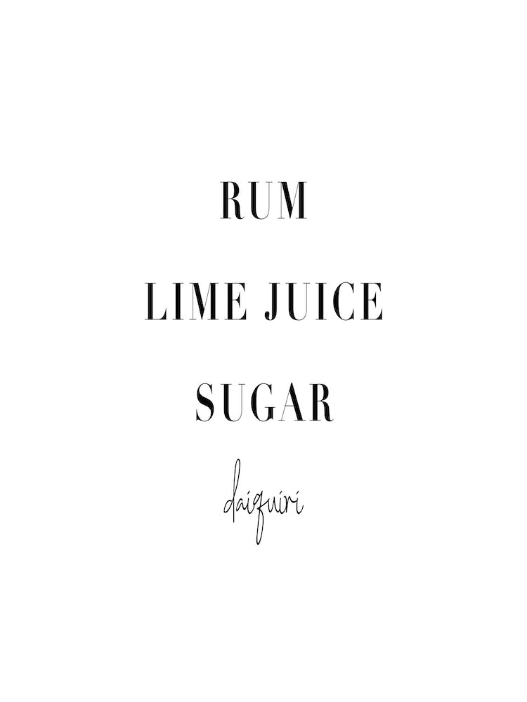 Daiquiri Cocktail Recipe