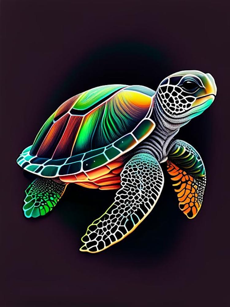 Olive Ridley Sea Turtle (Lepidochelys Olivacea), Sea Turtle Tattoo 1