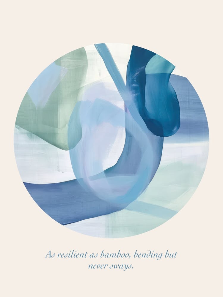 Affirmations As Resilient As Bamboo, Bending But Never Sways