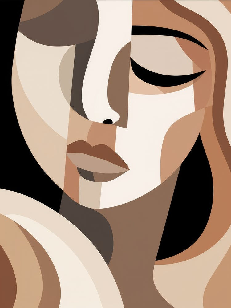 Abstract Of A Woman 14