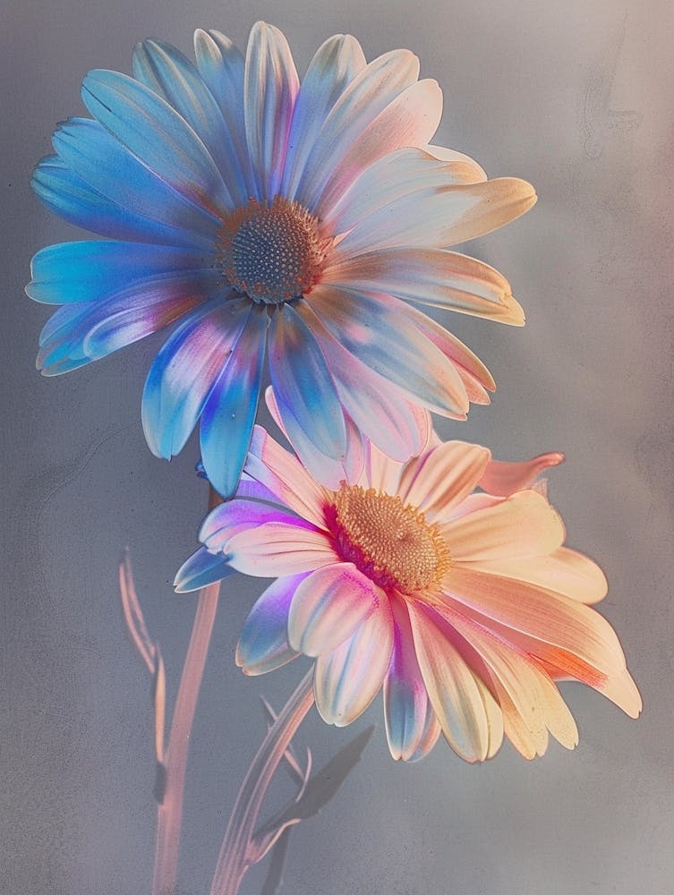 Iridescent Flower Oxeye Daisy 2