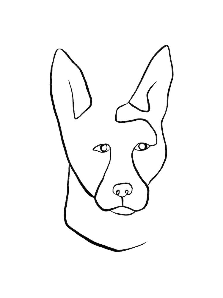 Minimalistischer Hirte