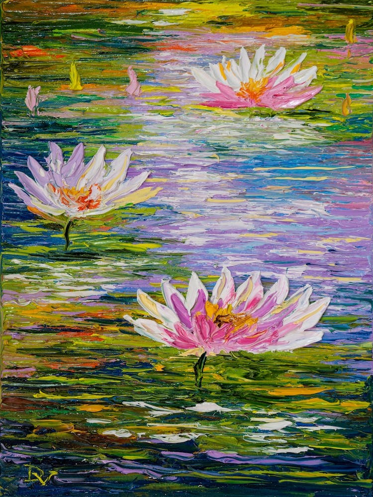Joyfull water lilies